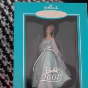 Hallmark Barbie Ornament in Elegant Blue